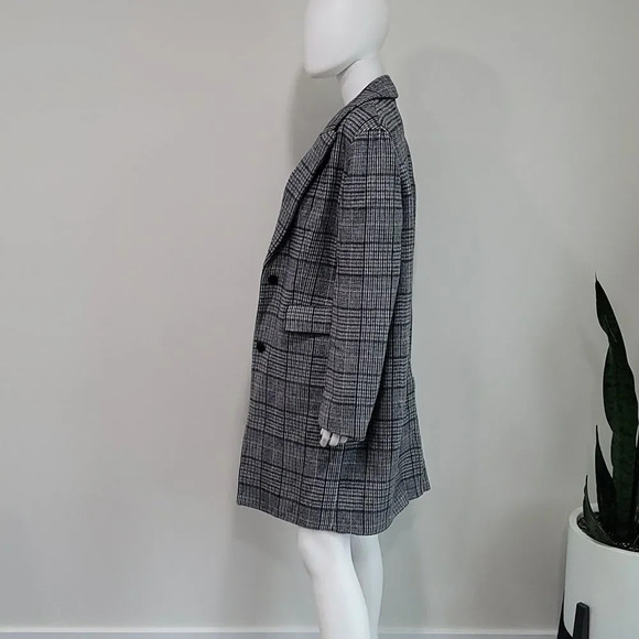 THEORY WESTON PLAID Wool Blend  Jacket - Picture 8 of 15